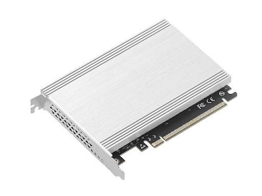 Адаптер IOCREST IO-PCE44M2-03, PCIe 4.0 x16 - 4x M.2 NVMe