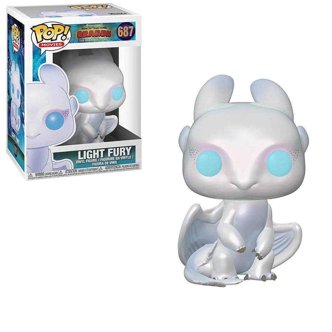 ФигуркаvPOP!Vinyl:Какприручитьдракона3(HTTYD3):LightFury36369