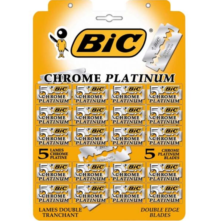 Bic Лезвие классическое для станка, 20 пачек по 5 шт, 1 упаковка