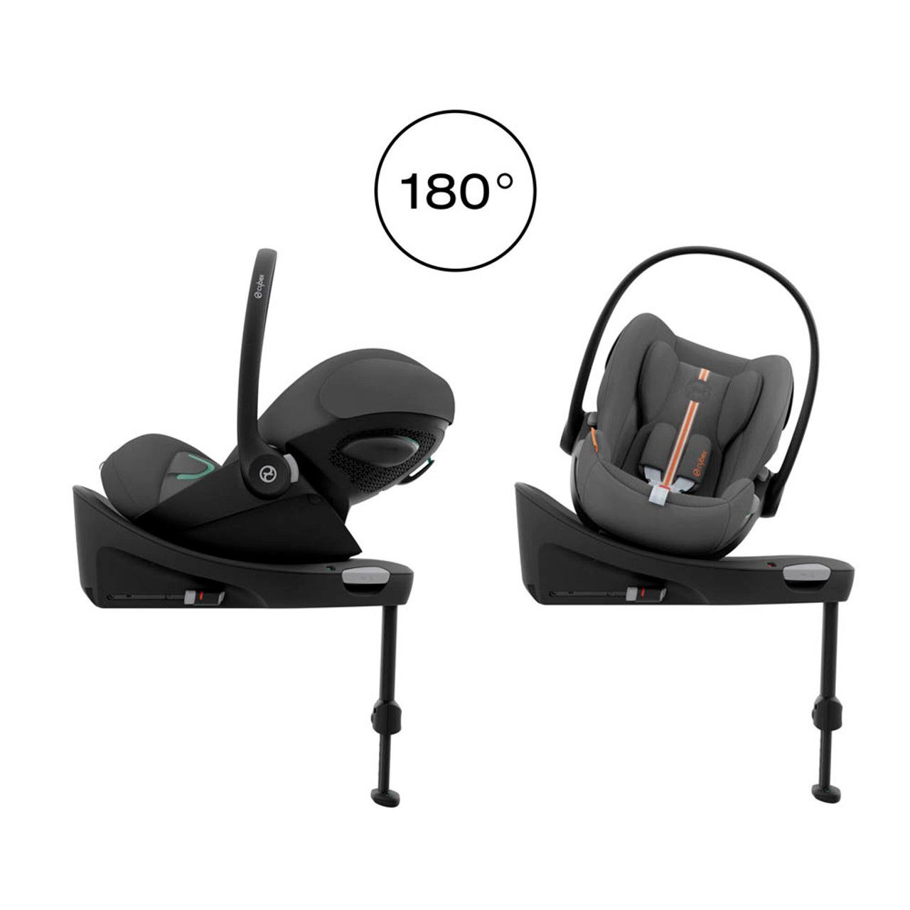 Автокресло Cybex Cloud G i-Size с базой IsoFix Cybex Base G Lava Grey Plus