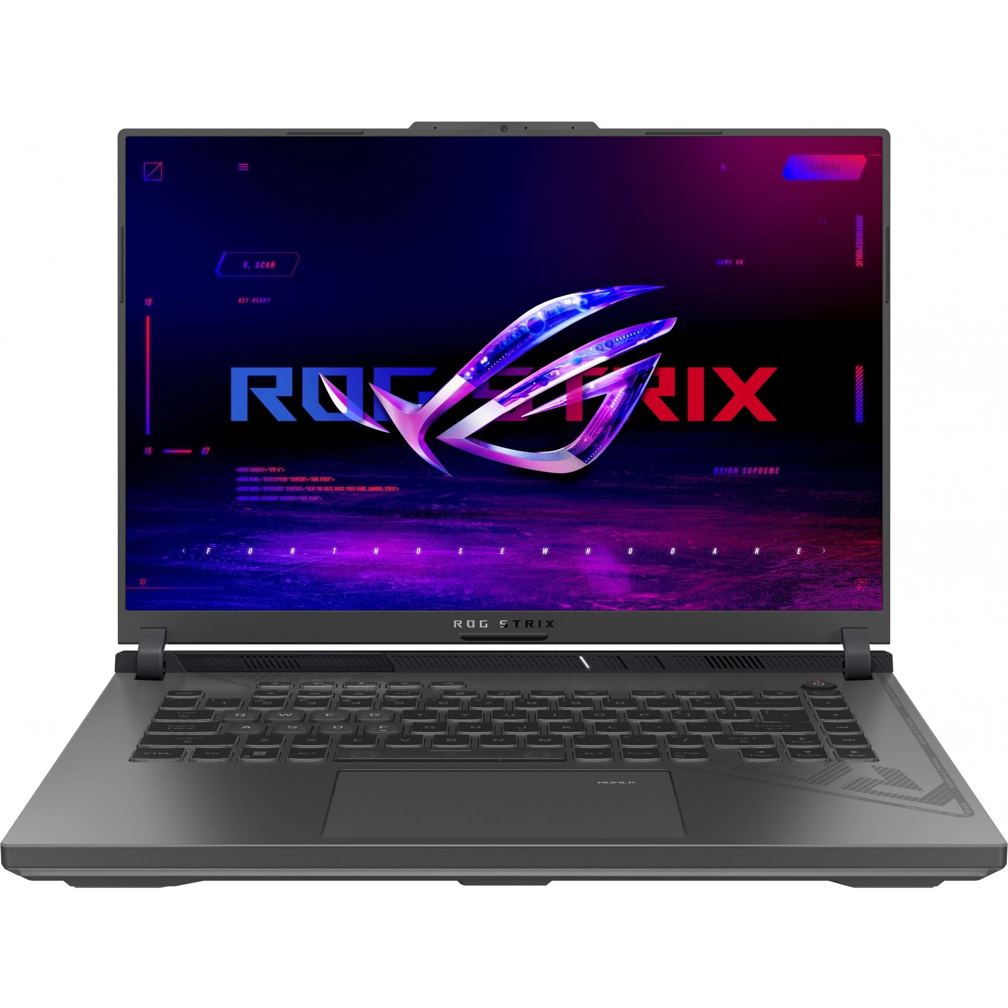 ASUSG614JI-N4413Игровойноутбук16",IntelCorei7-13650HX,RAM32ГБ,SSD1024ГБ,NVIDIAGeForceRTX4070дляноутбуков(8Гб),Безсистемы,(90NR0D41-M00VN0),серый,Русскаяраскладка