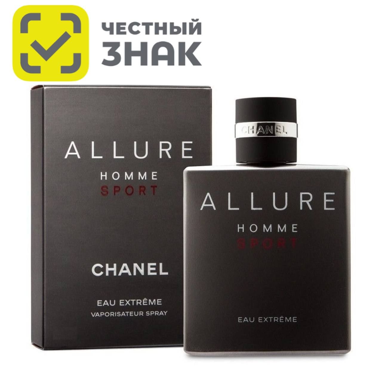 Chanel Allure Homme Sport Eau Extreme Шанель Аллюр Хом Спорт Эстрим Туалетная вода 100 мл