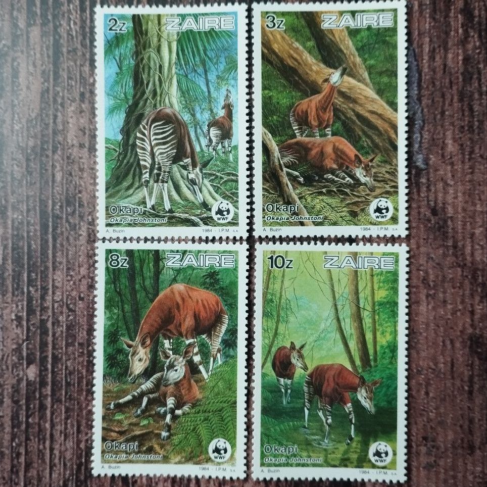 Почтовые марки Заир 1983. Фауна Животные купить на OZON по низкой цене (1609946656)
