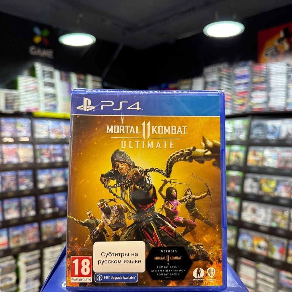 Игра Mortal Kombat 11 Ultimate PS4 (Новый диск)