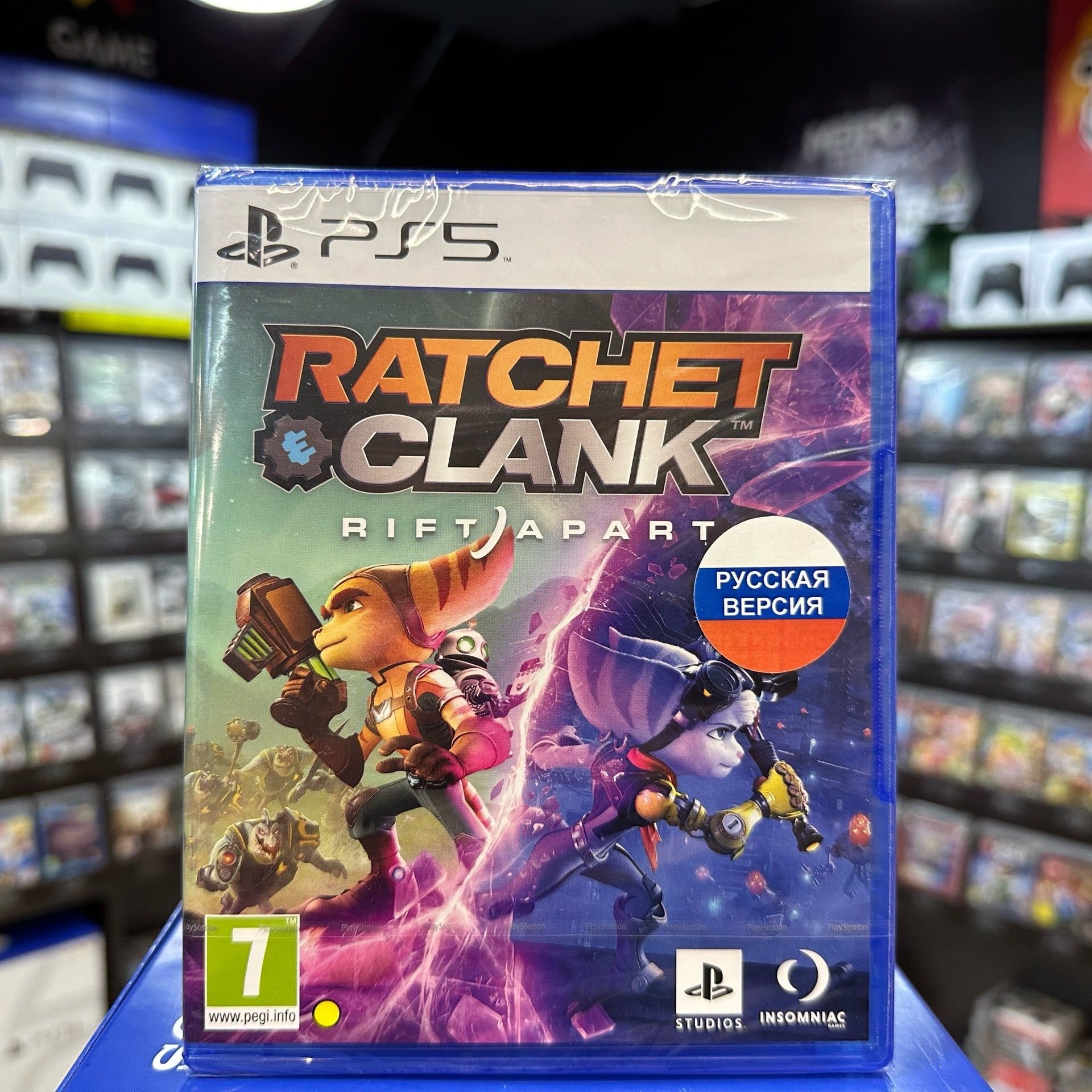 Игра Ratchet & Clank Сквозь Миры (Rift Apart) PS5