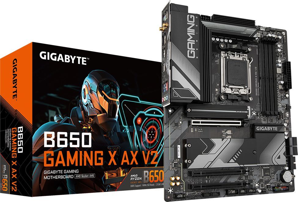 Материнская плата Gigabyte B650 GAMING X AX V2, SocketAM5, AMD B650, ATX