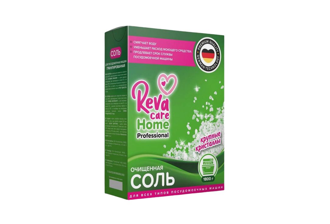 Соль для посудомоечной машины Reva Care гранулированная