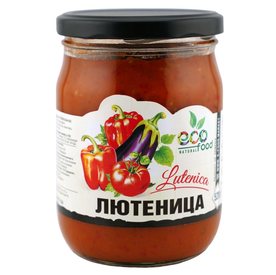 Лютеница 520г, ECOFOOD (Армения)