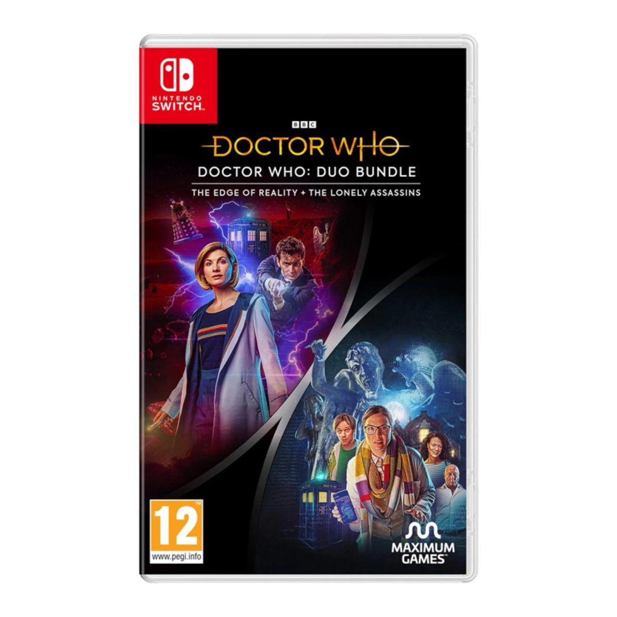 Игра Игра Doctor Who: The Edge of Reality + The Lonely Assassins (Nintendo Switch, Английская версия)