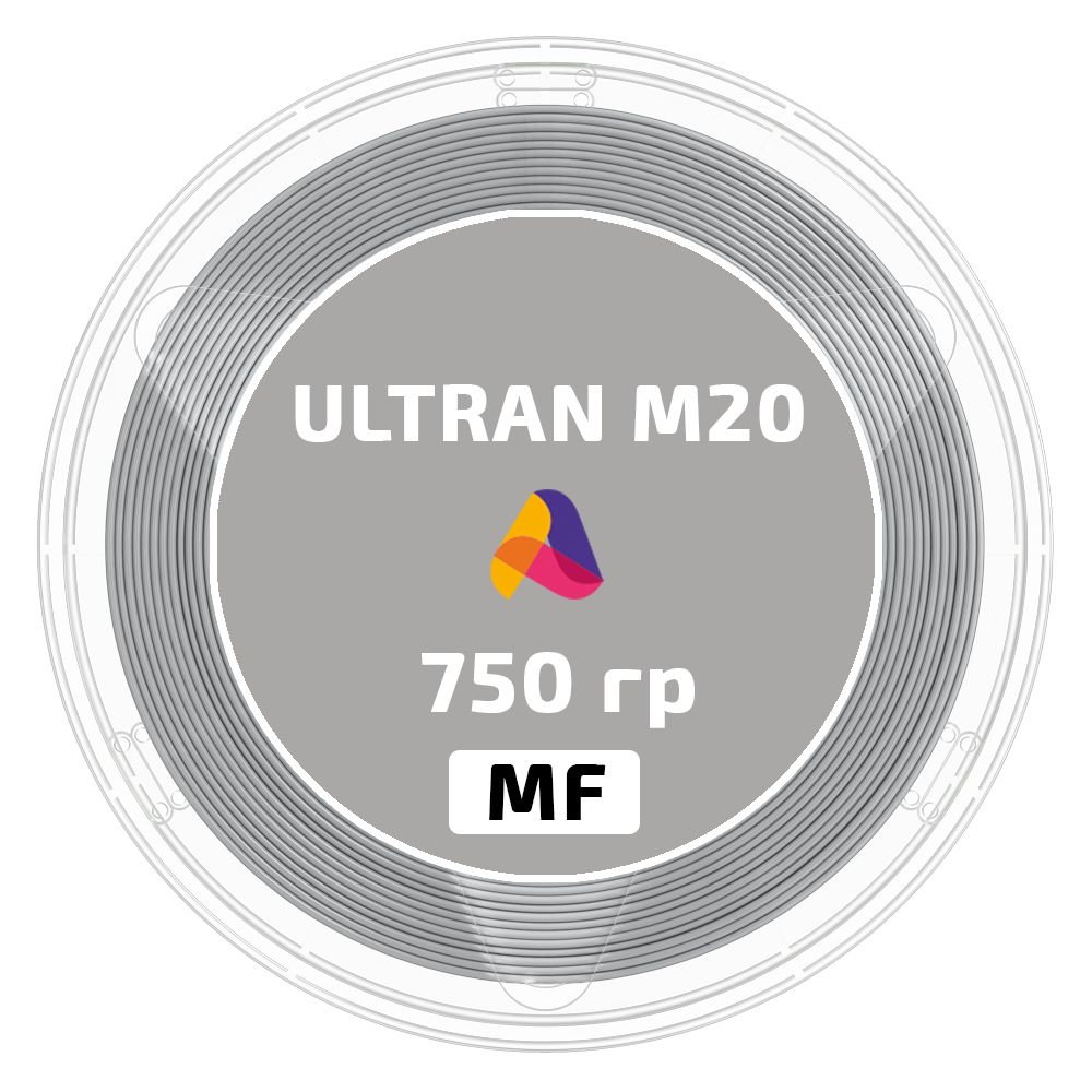 ULTRANM20MFпластикATECO,1.75мм,черный,750гр.