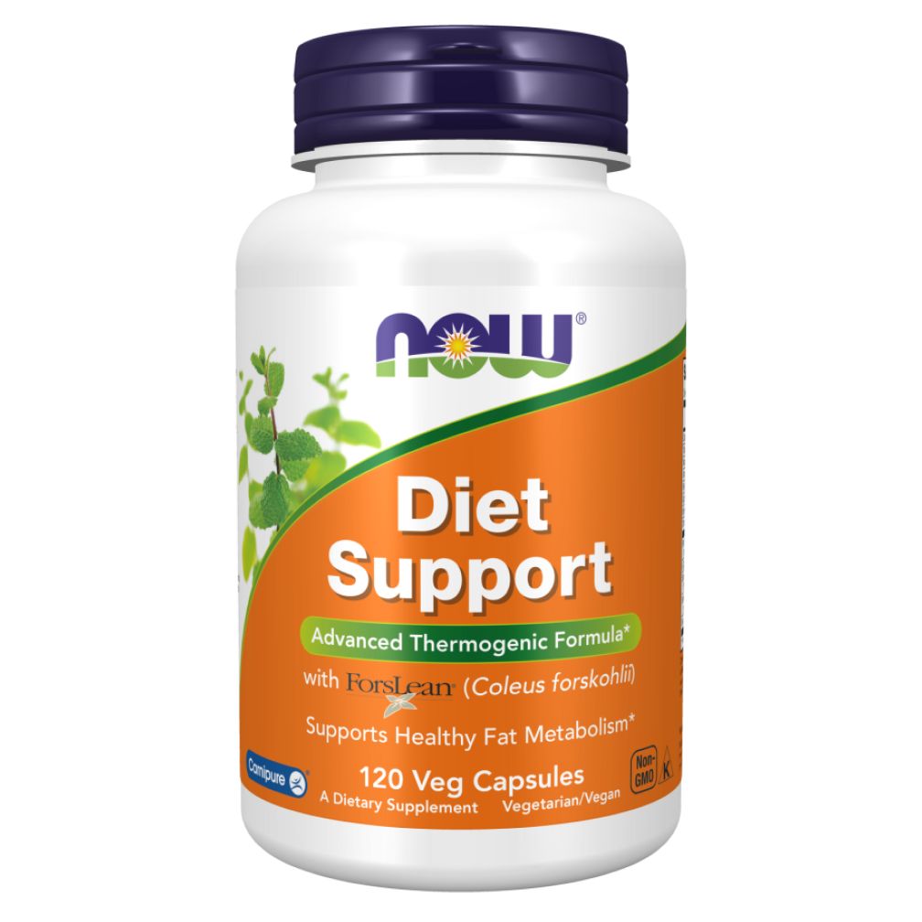 NOW Diet Support Диет Саппорт для похудения и детокса 120 капсул (855 мг)