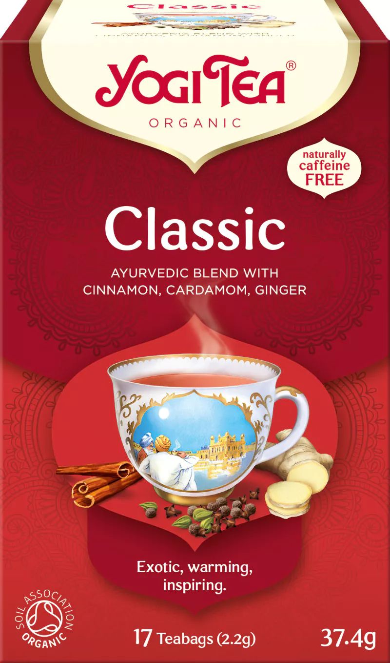 YogiTea,Classic,Корица,КардамониИмбирь,17шт