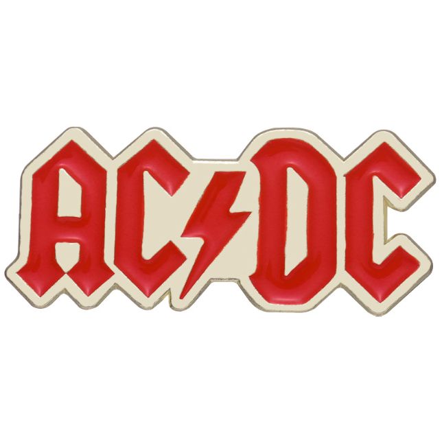 Значок в стиле рок-группы AC/DC