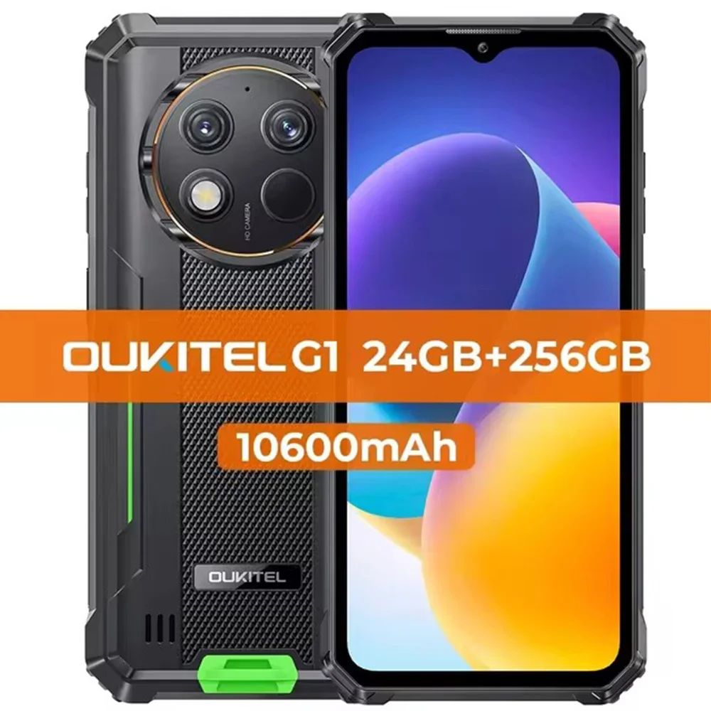 OukitelСмартфонG1Global256ГБ,зеленый