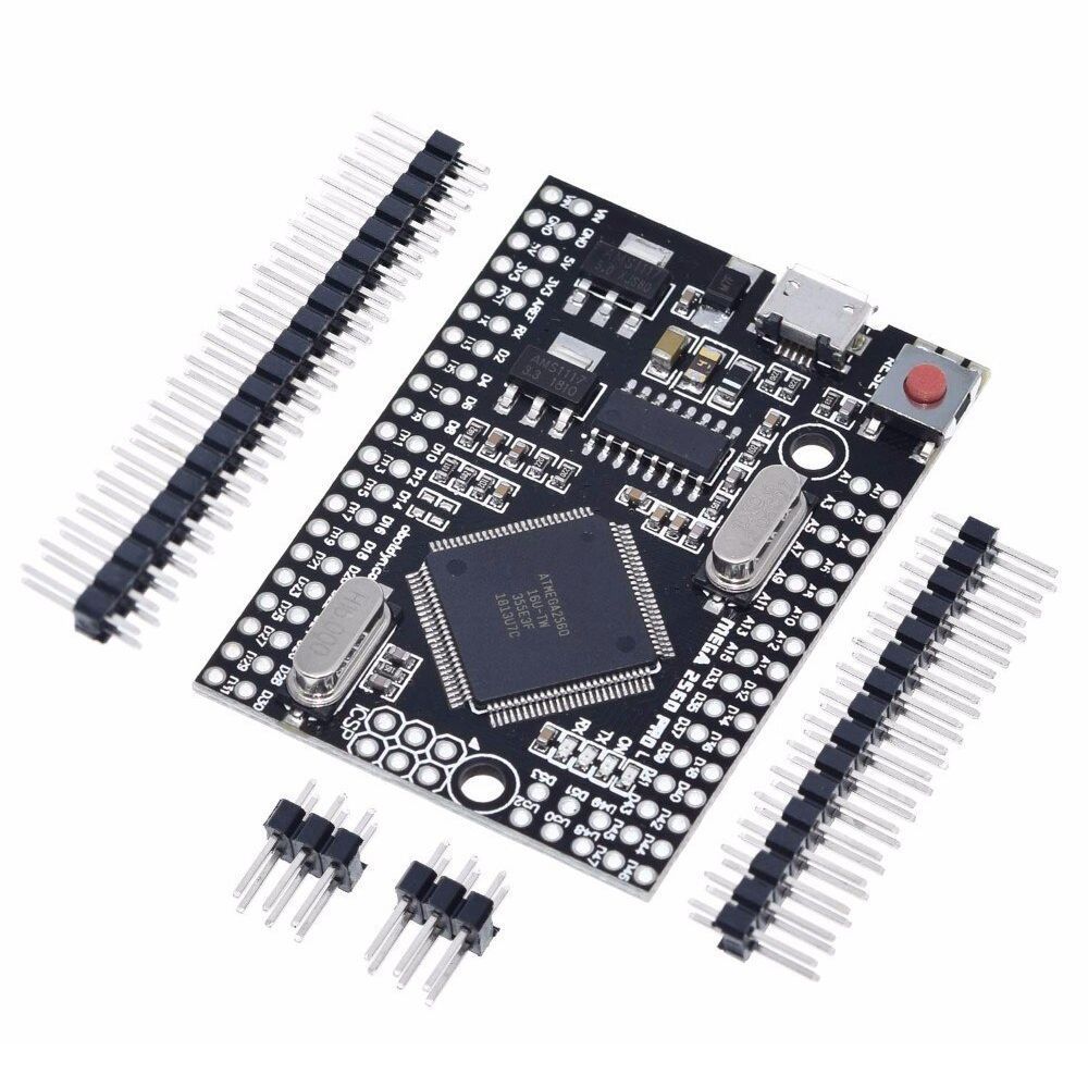 Контроллер Arduino Mega 2560 R3 на ATmega2560 + WiFi ESP8266 + USB кабель