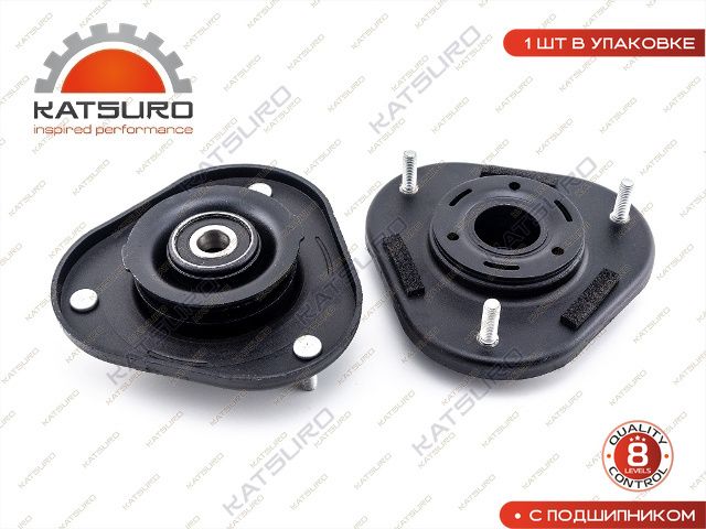 Опора амортизатора переднего с подшипником для TOYOTA AVENSIS, KATSURO KAT0803TOY