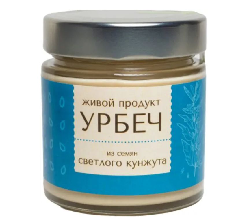 Урбеч из семян светлого кунжута Живой продукт, 200 г