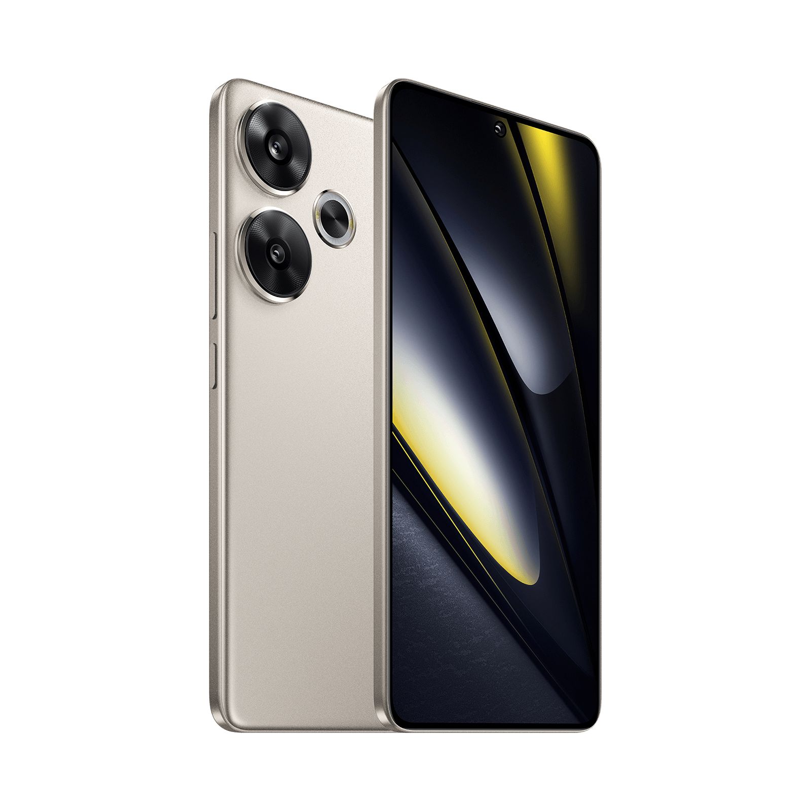 PocoСмартфонPOCOF612/512GBTitanium,6.67"120Hz1.5KДисплей,5000mAh,глобальнаяверсияGlobal12/512ГБ,золотой,бежевый