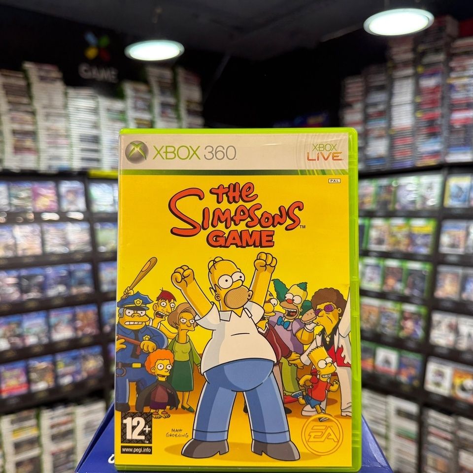 Игра The Simpsons Game (Xbox 360) (Box)