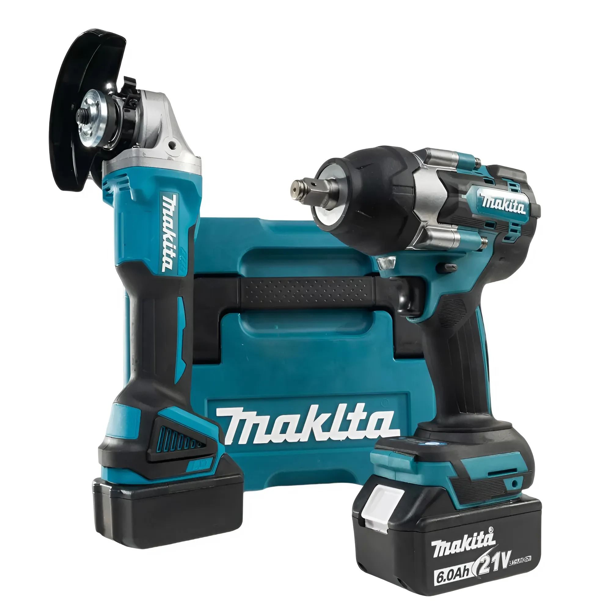 Набор инструментов Makita 2в1 / Ушм + Гайковерт