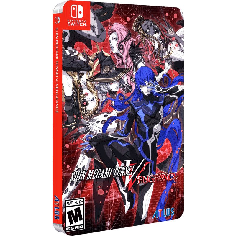 Игра Shin Megami Tensei V: Vengeance. Steelbook Edition (Nintendo Switch, Русские субтитры)