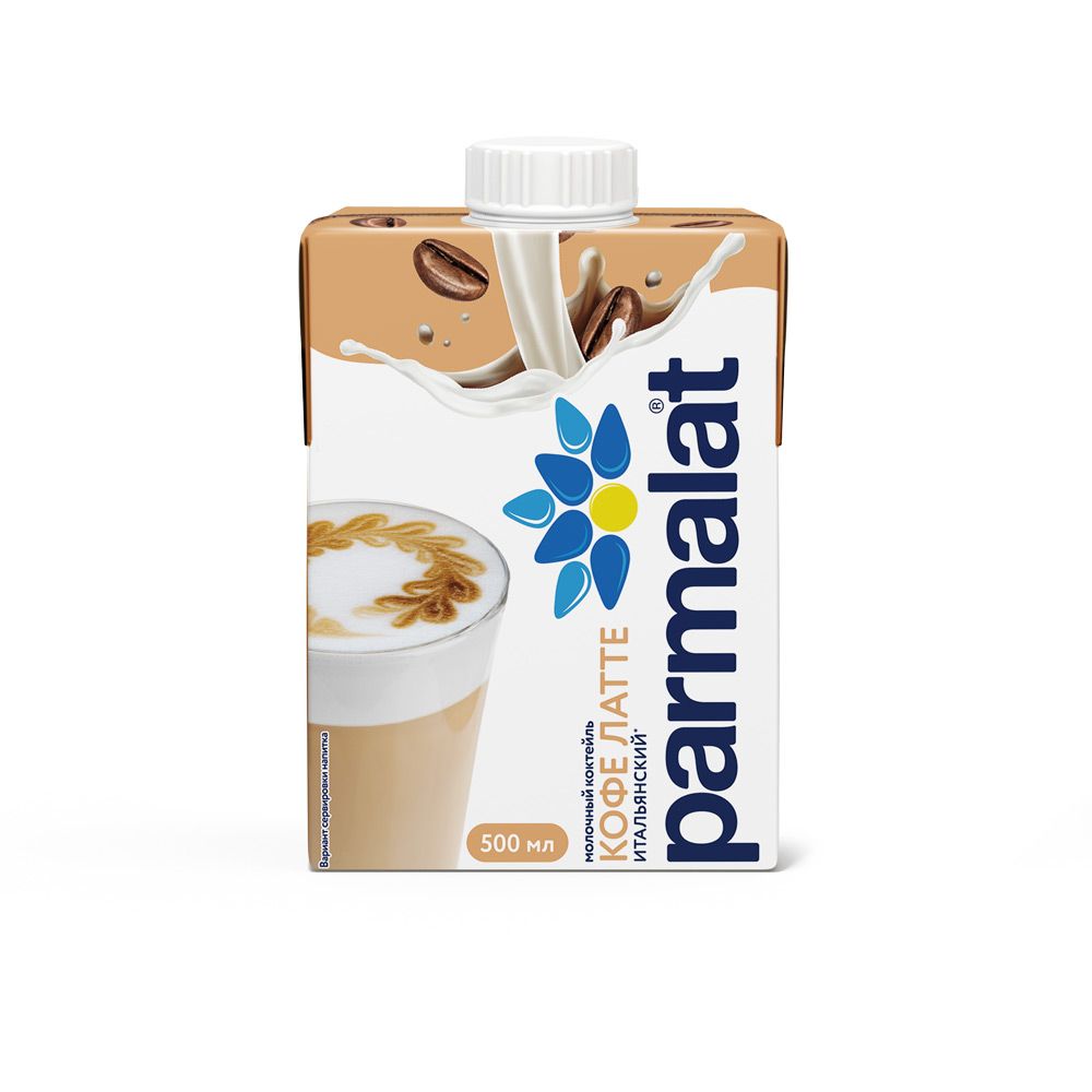 Parmalat Кофе Латте молочно-кофейный напиток, 0,5 л