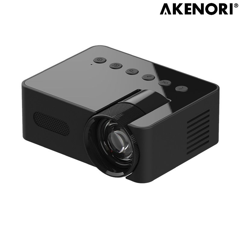 Проектор для фильмов для детей и взрослых Akenori LED-3000MPS(black ...