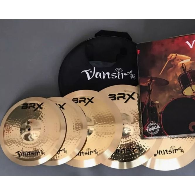 Тарелки для ударной установки Vansir BRX-BP SET (14"+16"+18"+20"+BAG)