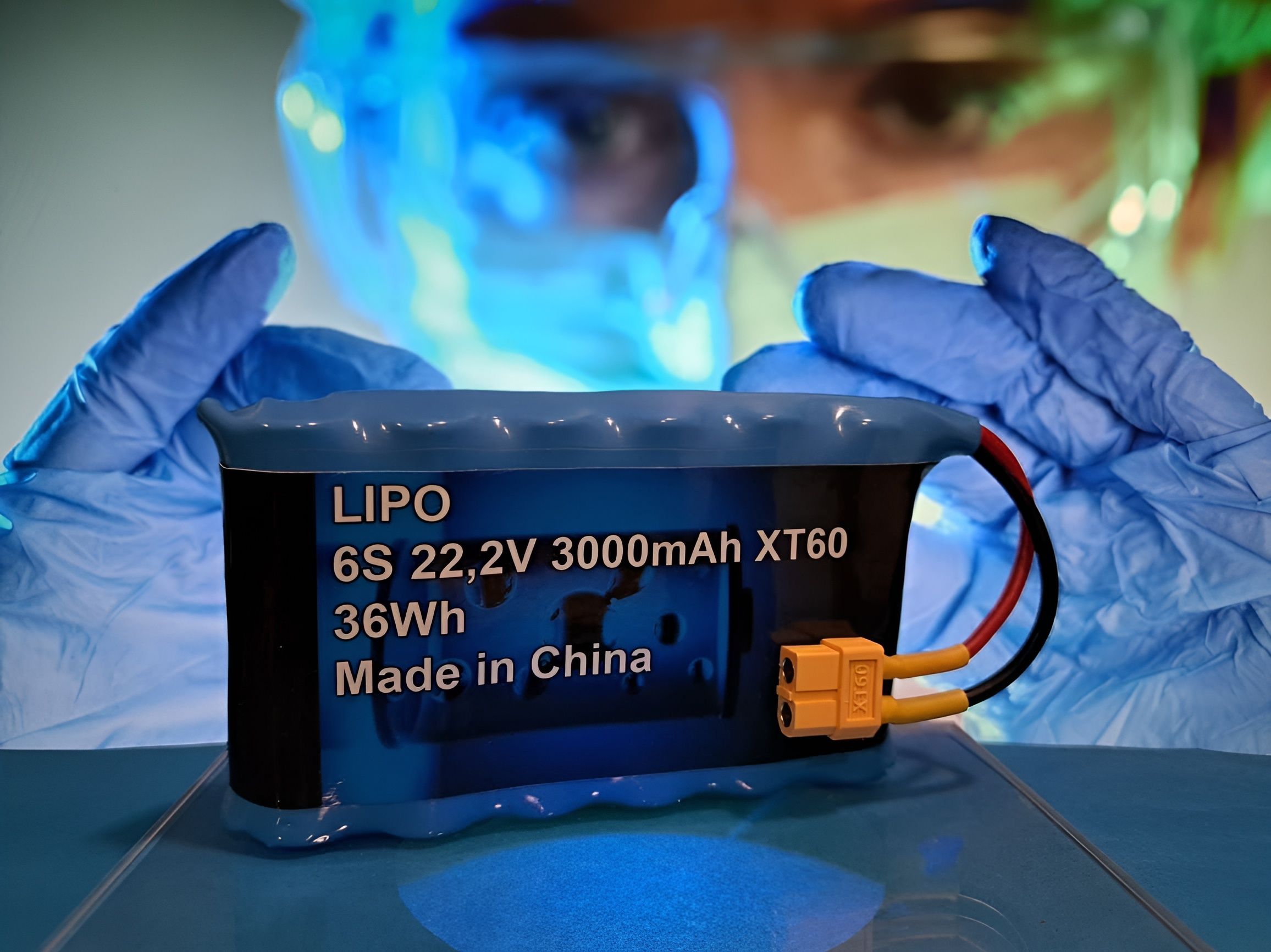 Аккумулятор LIPO 22.2V 6S 3000 mAh XT60 36Wh