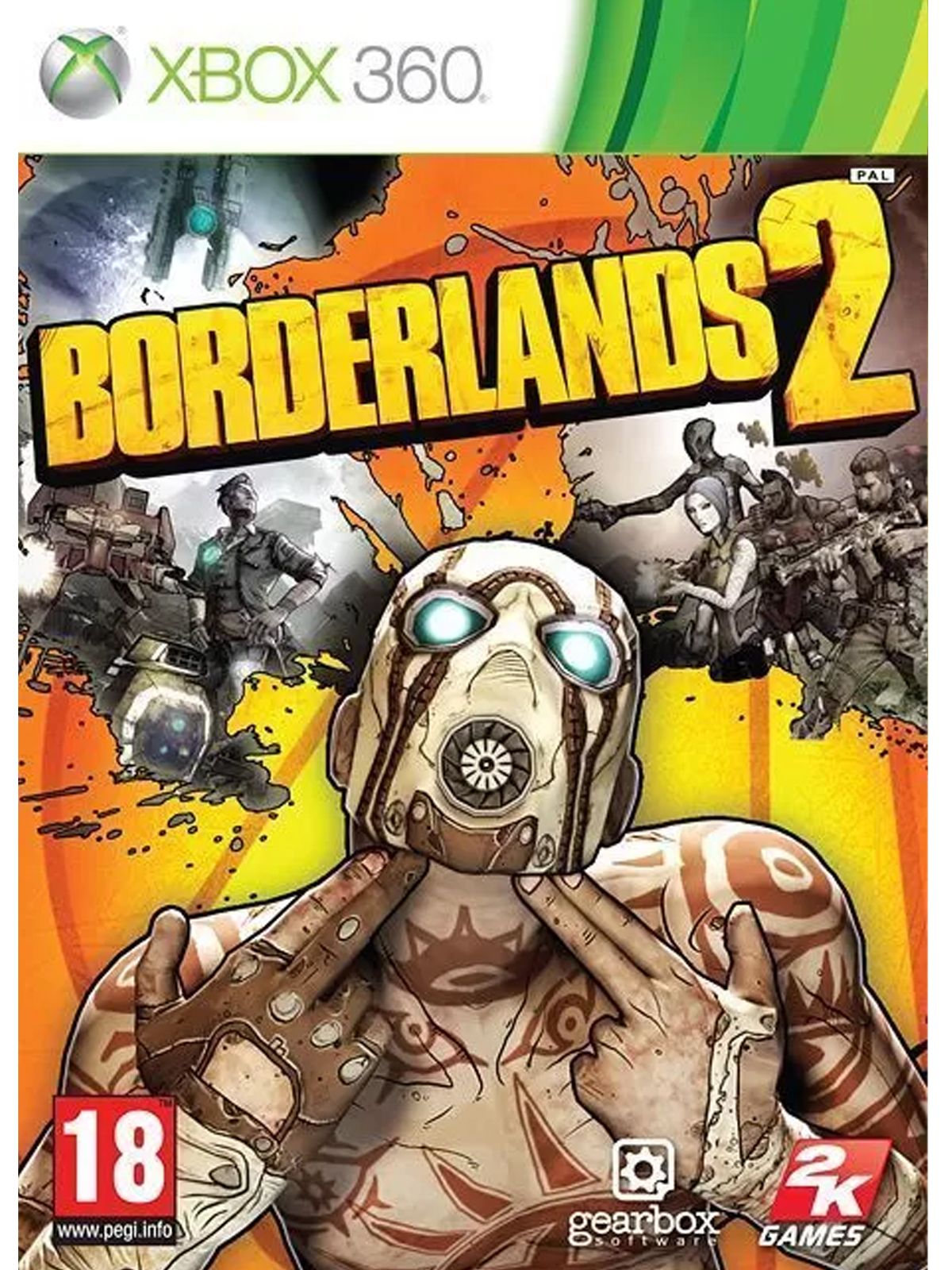 Borderlands 2 ENG Видеоигра на диске Xbox 360. Товар уцененный