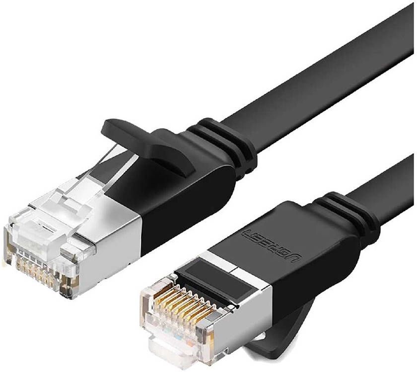 UgreenКабельдляинтернет-соединенияRJ-45/RJ-45,1м,черный