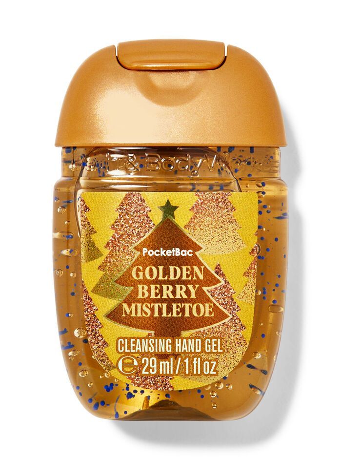 Bath & Body Works / Санитайзер для рук антисептик Golden Berry Mistletoe