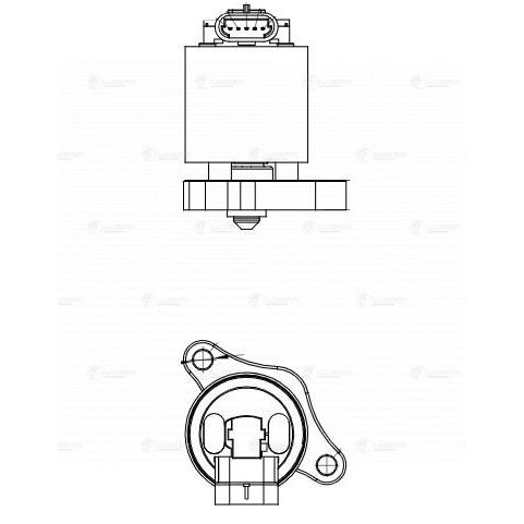 Клапан EGR Opel Astra G 98-, Vectra B 95-, C 02- 1.4i /1.6i/1.8i Luzar LUZAR LVEG 2103