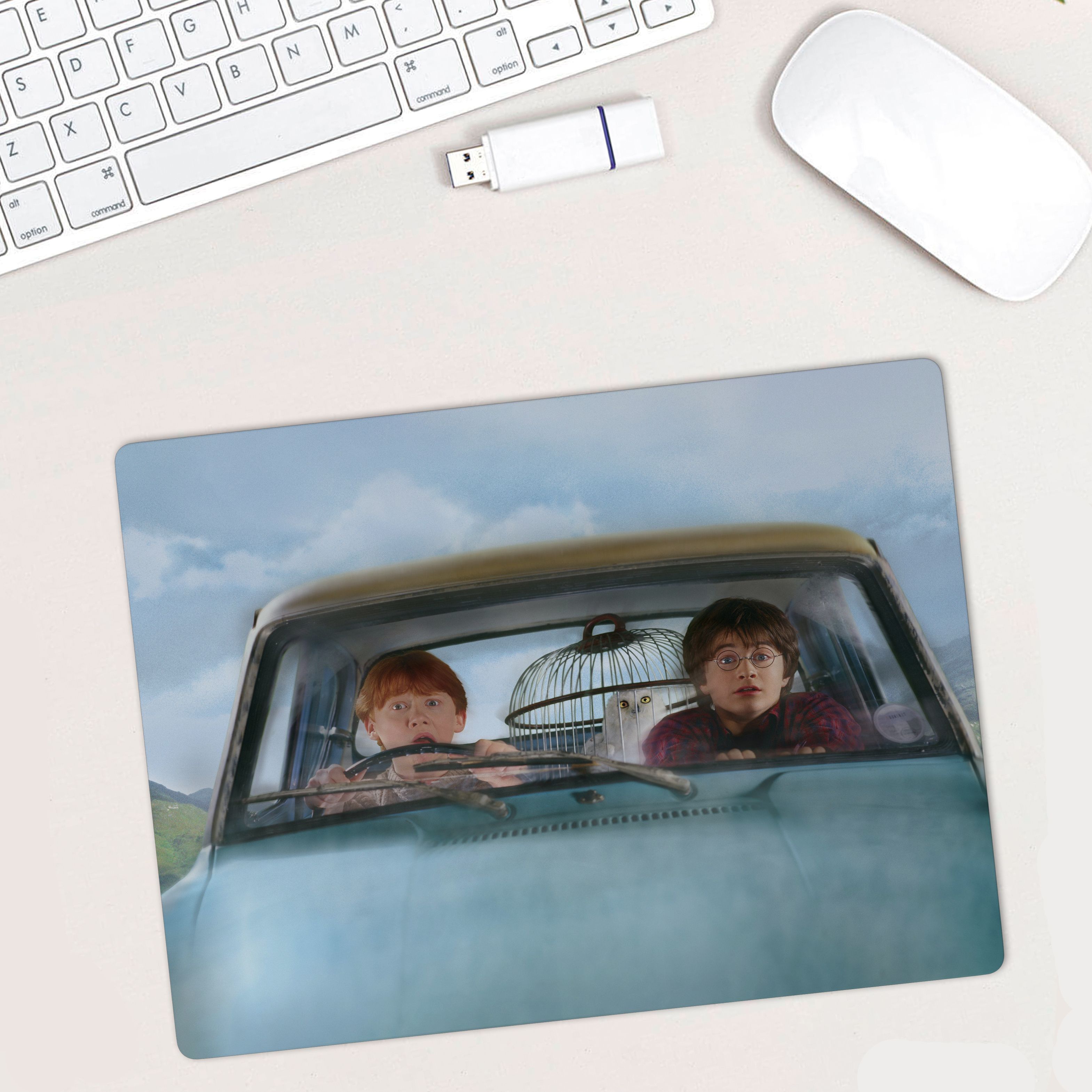 Игровой коврик для мыши гарри поттер, L, красный