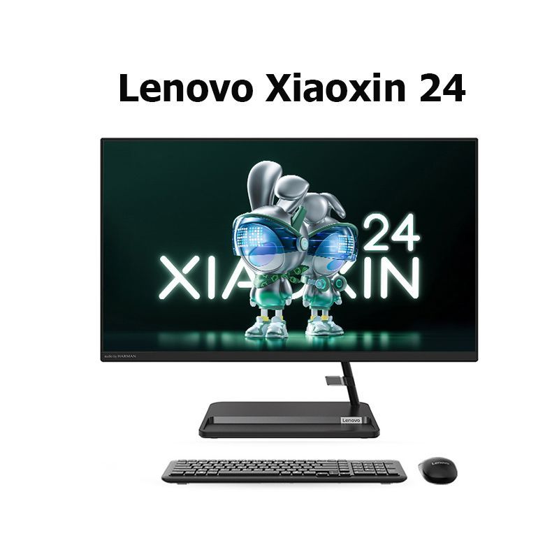 Lenovo 23.8" Моноблок Lenovo Xiaoxin 24 (Intel Core i5-13420H, RAM 16 ГБ, SSD 512 ГБ, HDD 512 ГБ, Intel Iris Xe Graphics, Windows 11 Home), черный, Английская раскладка