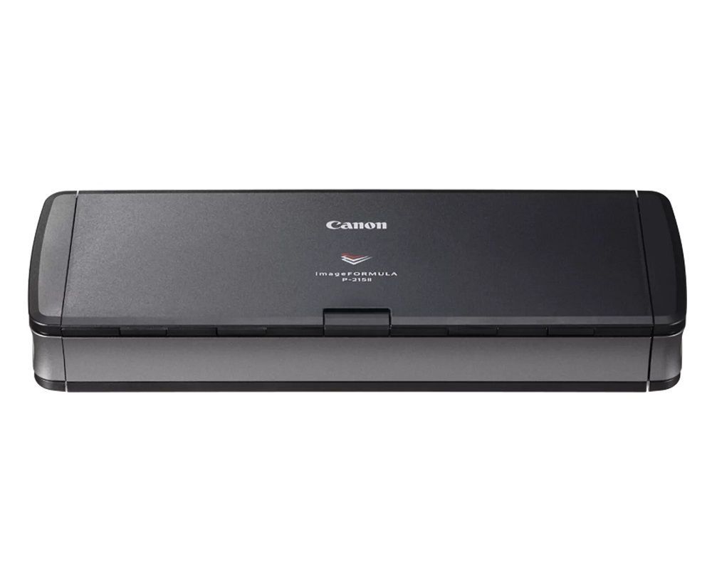 Сканер Canon imageFORMULA P-215II, автоподача, двустороннее сканирование, USB, (9705B003), черный