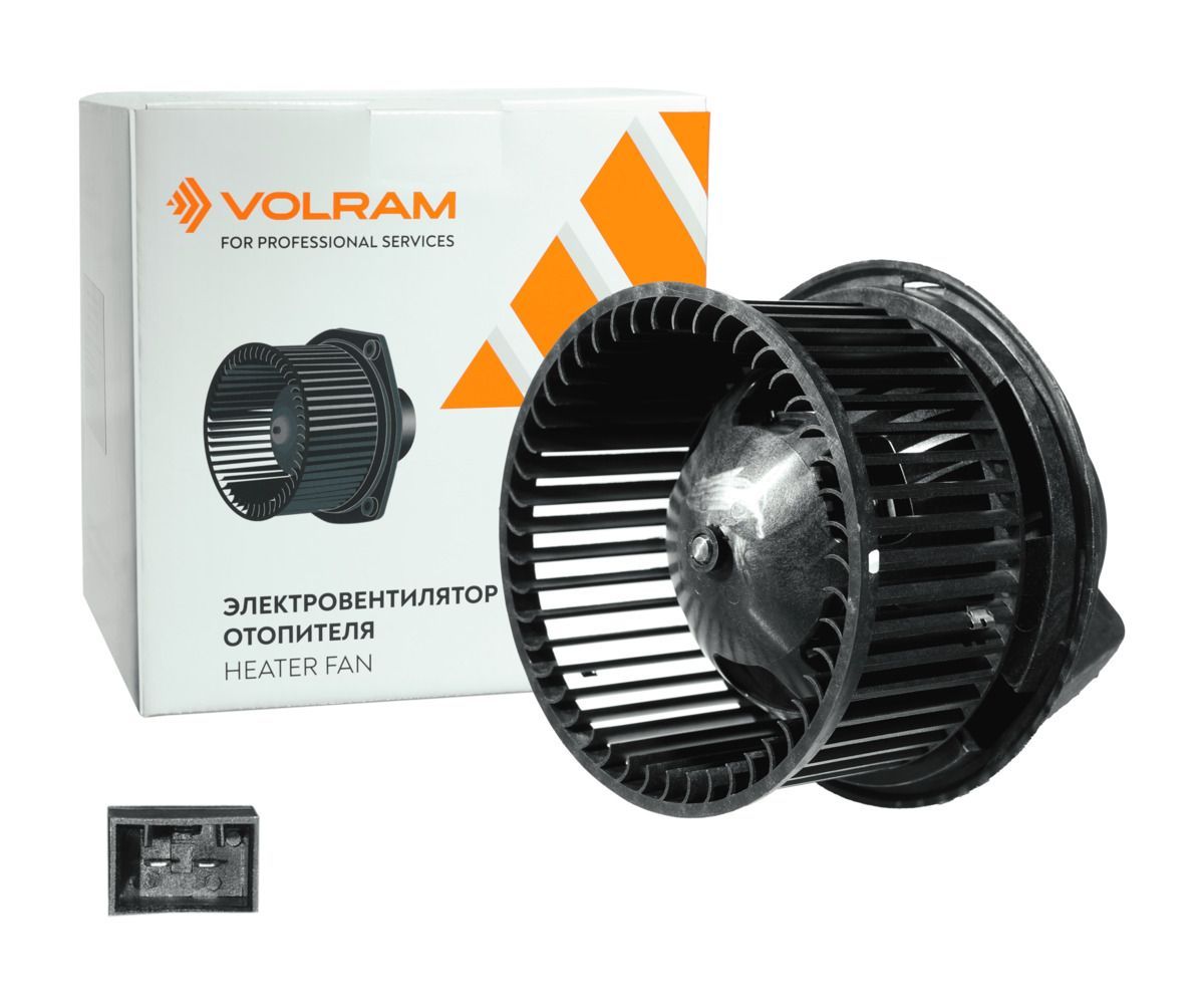 Электровентилятор отопителя Volram VR28155 Ford Focus 2, Kuga 1, Mondeo 4, C-Max, S-Max