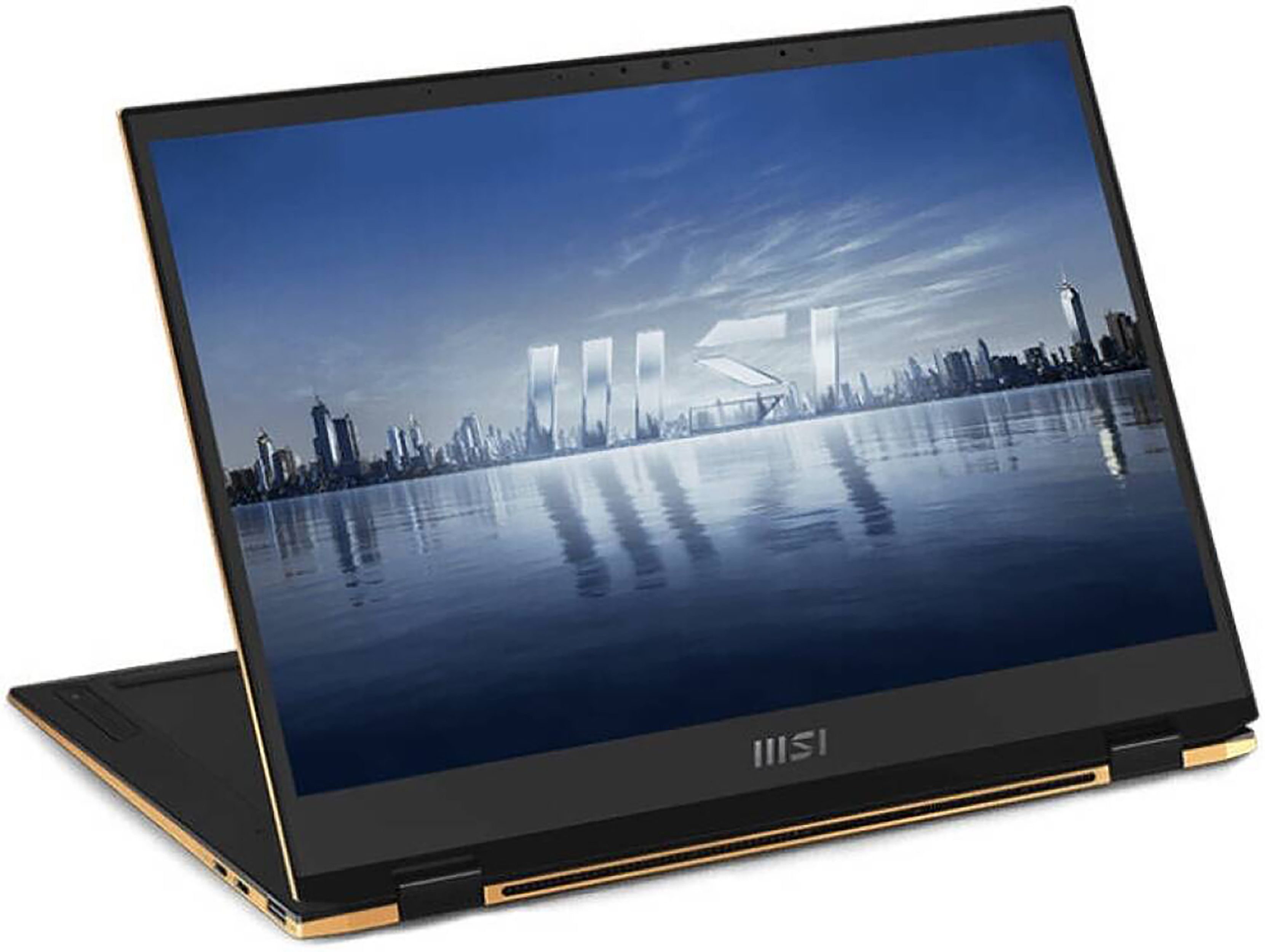 MSISummitE13FlipEvo(A12MT-026US)Ноутбук13.4",IntelCorei7-1280P,RAM16ГБ,SSD1024ГБ,IntelIrisXeGraphics,WindowsPro,черный,золотой,Русскаяраскладка