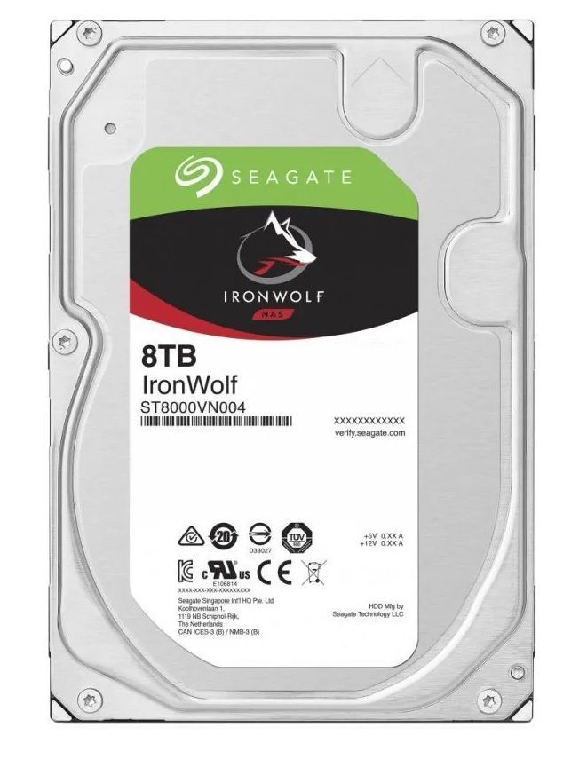 Seagate8ТБВнутреннийжесткийдискST8000VN004(ST8000VN004)