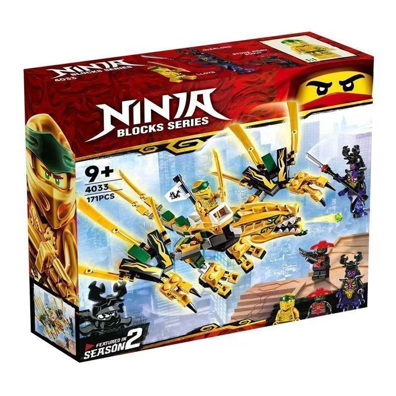 Конструктор LEGO NinjaGo 70666 Золотой дракон