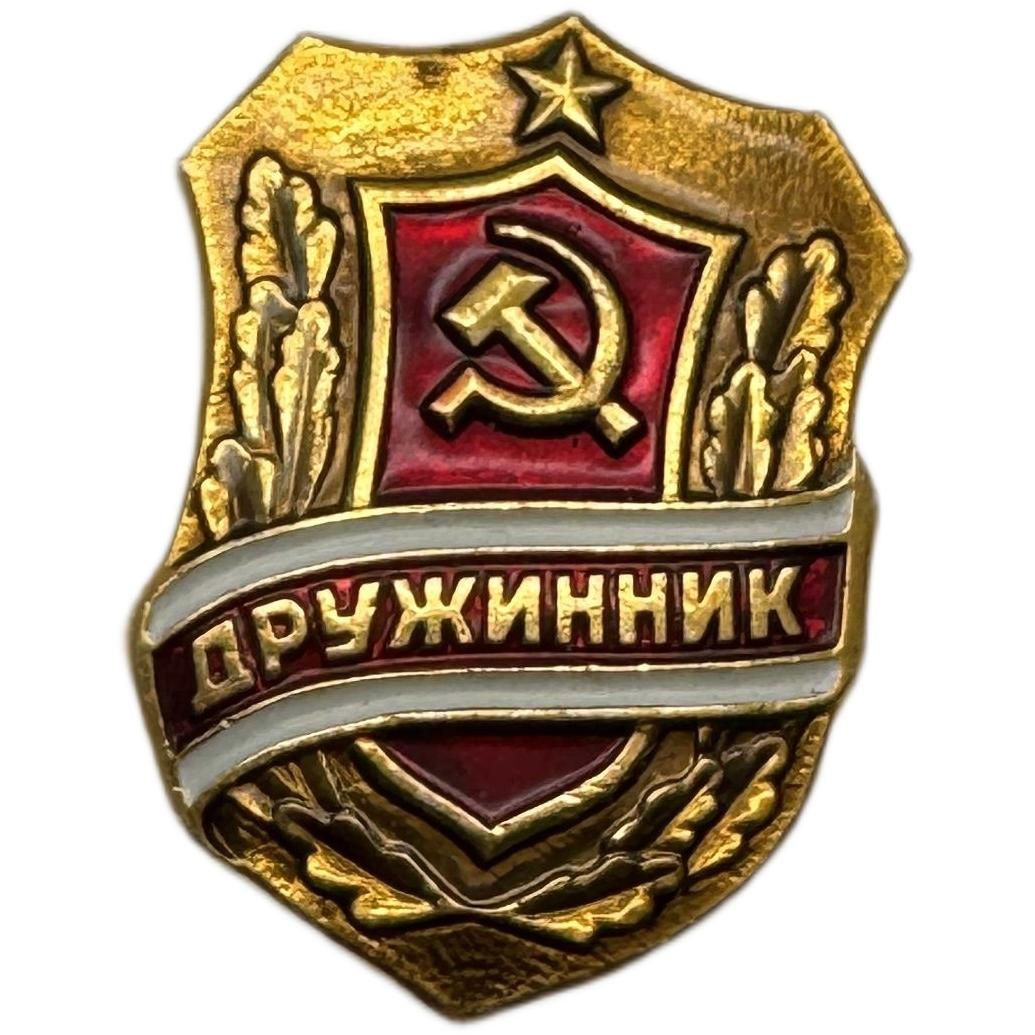 Значок Дружинник