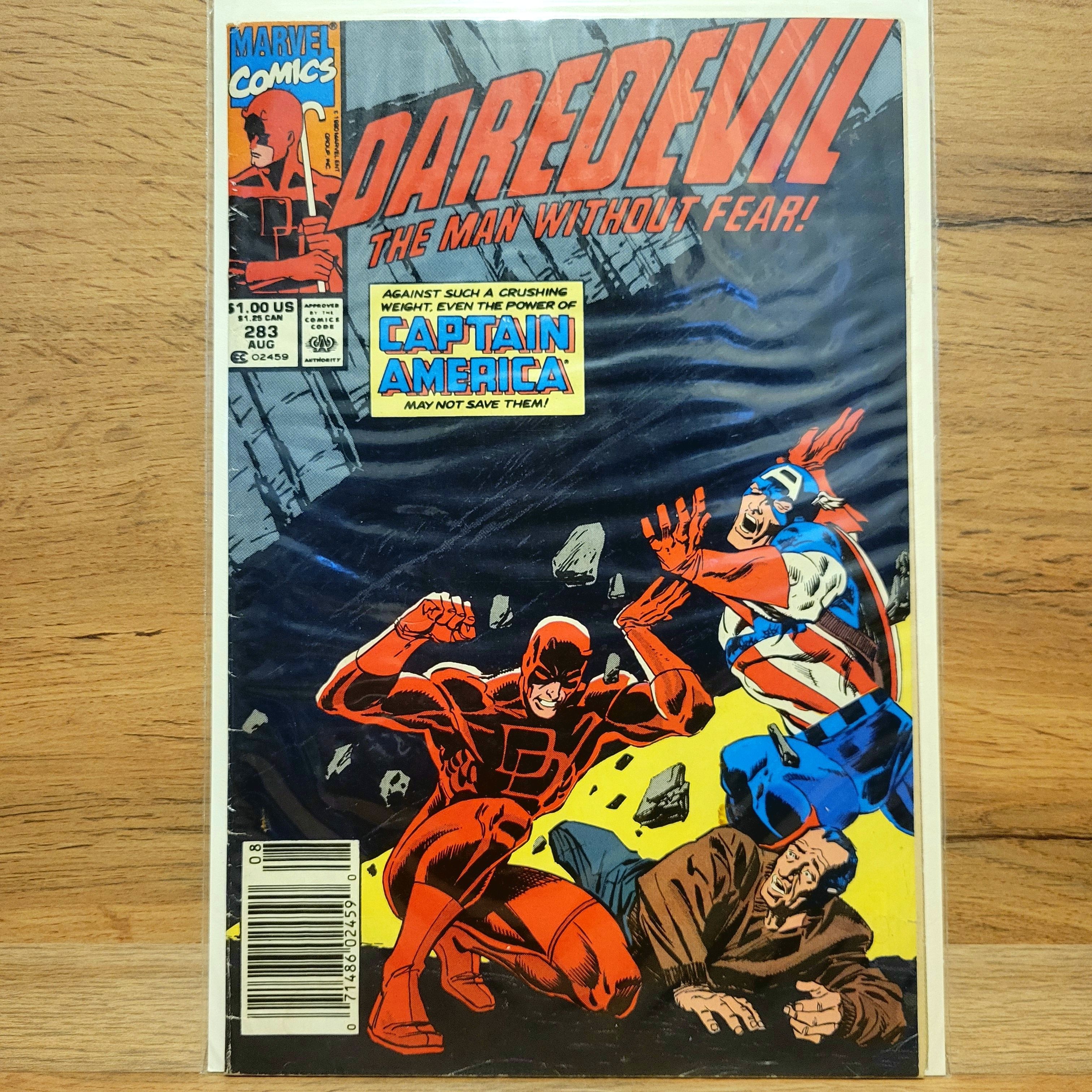 Ретро Комикс Daredevil #283. 1989 Год. | Lee