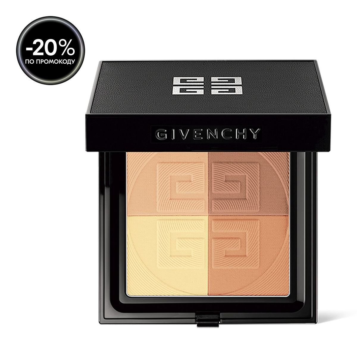 Givenchy Матирующая компактная пудра для лица Prisme Libre Pressed Powder, 5 Мимозовый поплин, 9,5 г