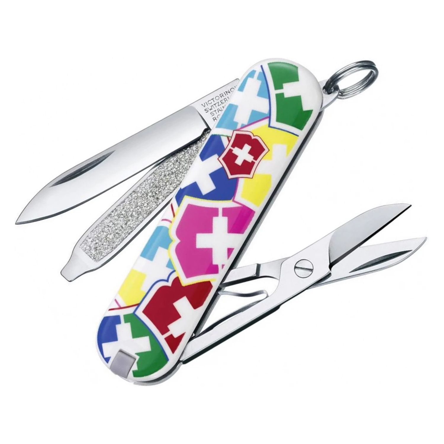 Нож Victorinox Брелок Classic "Vx Colors", 58 Мм, 7 Функций (Б/Р)