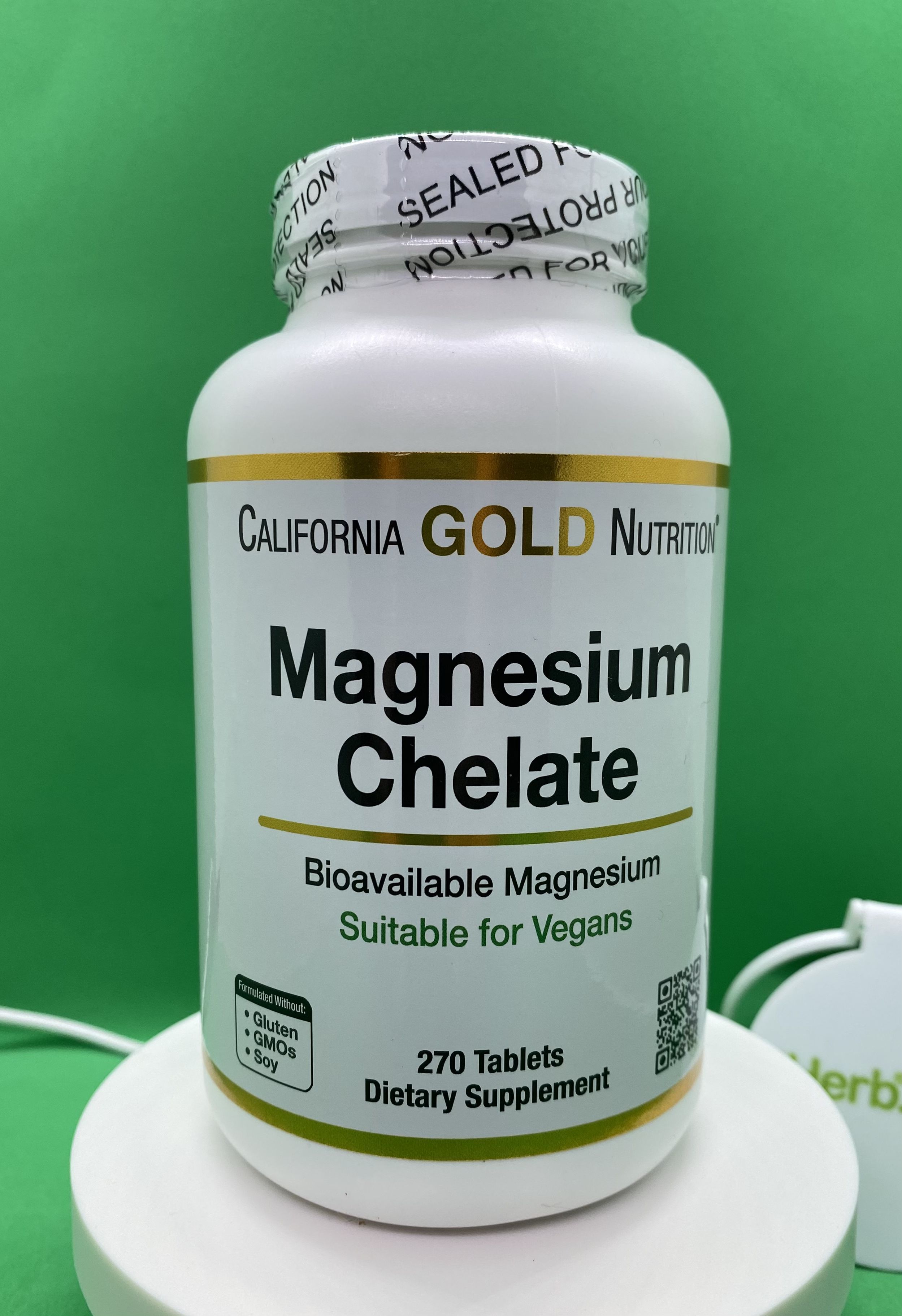 Магний хелат , 270 таблеток ,California Gold Nutrition