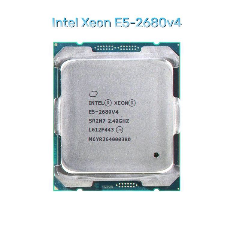 ПроцессорIntelXeonE5-2680v4(LGA2011-3,14/28до3.3ГГц,DDR4,кэш35Мб)