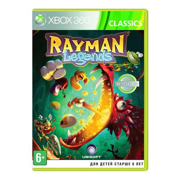 Игра Rayman Legends (XBox 360, Русская версия)