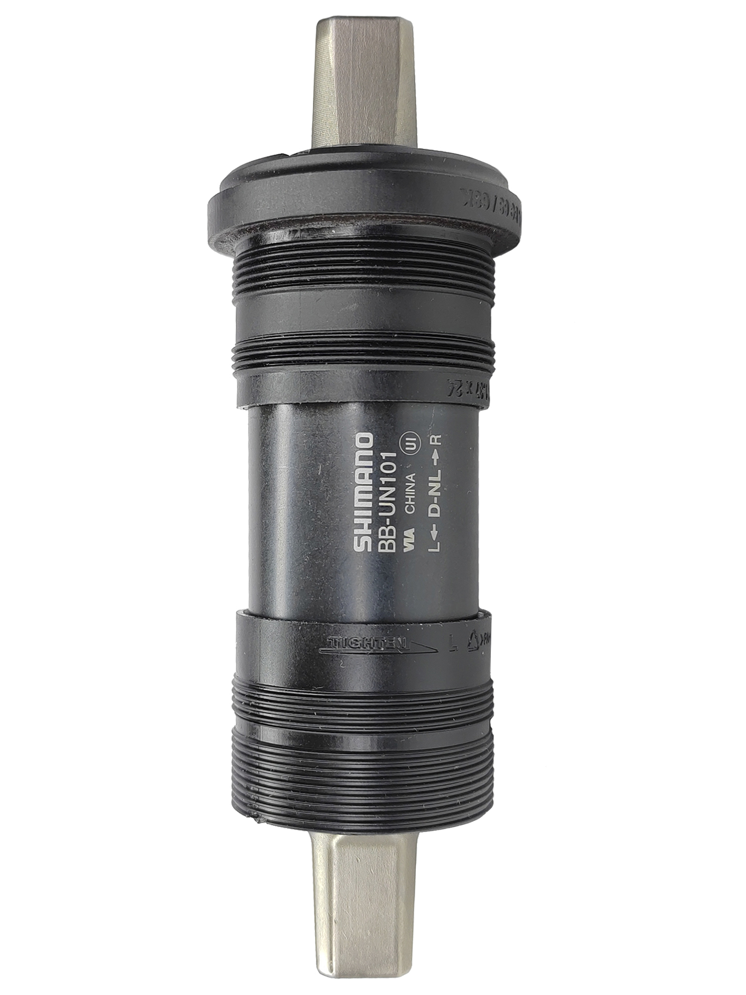 Shimano Каретка для велосипеда, UN101, 68/122.5 (D-NL), без болтов, под квадрат — Товары для велоспорта — фото 7