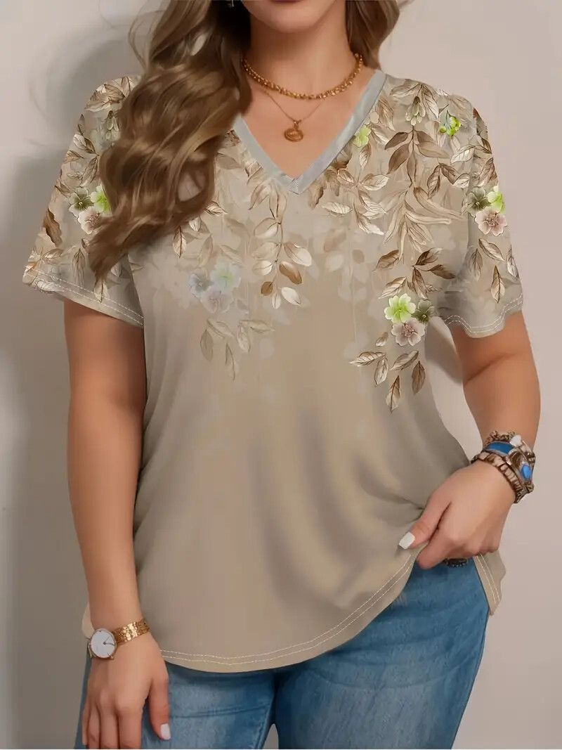 ФутболкаЛетняяженскаяповседневнаяфутболка