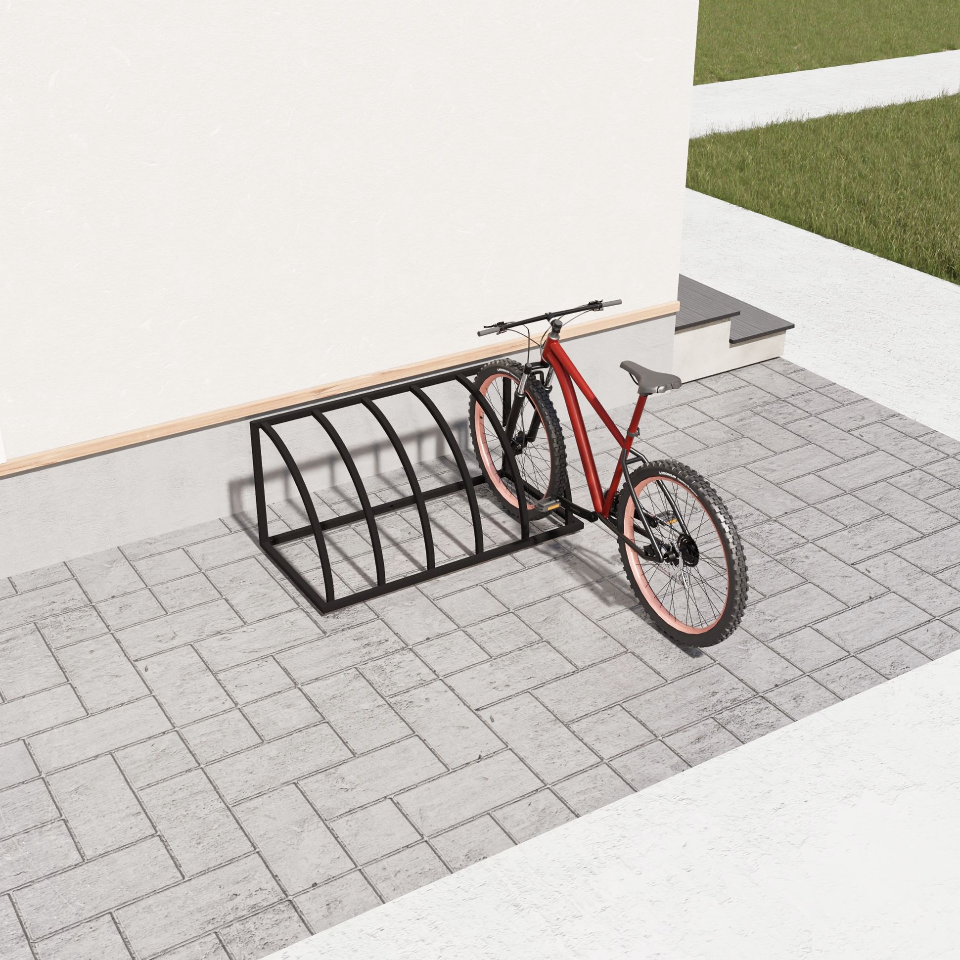 Велопарковка на 5 мест/парковка для велосипеда,для самоката/Разборная(图2)